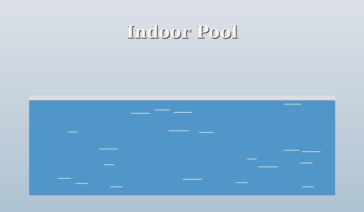 Indoor pool