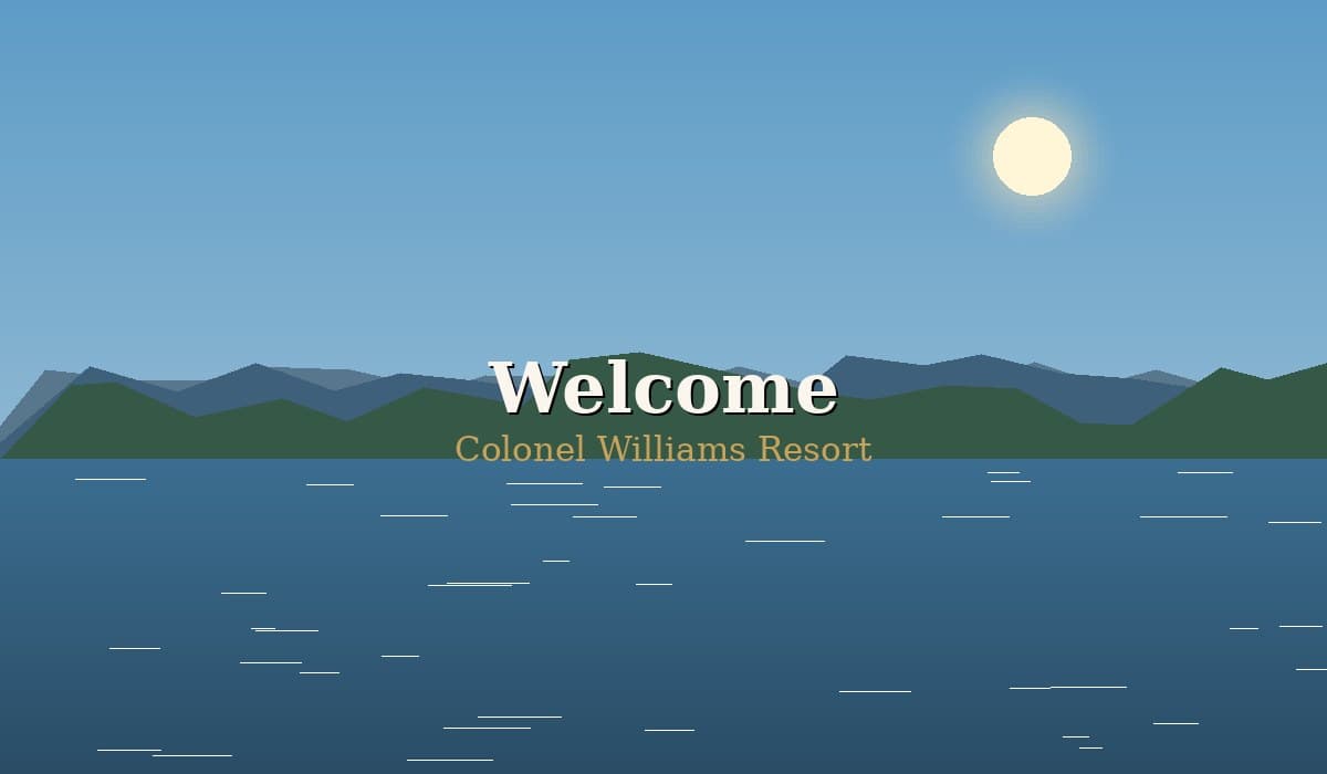 Colonel Williams Resort grounds